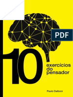 10 Exercícios Do Pensador - Paulo Dalboni