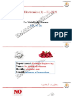 Power Electronics (1) - ELE221: DR./ Abdelhady Ghanem