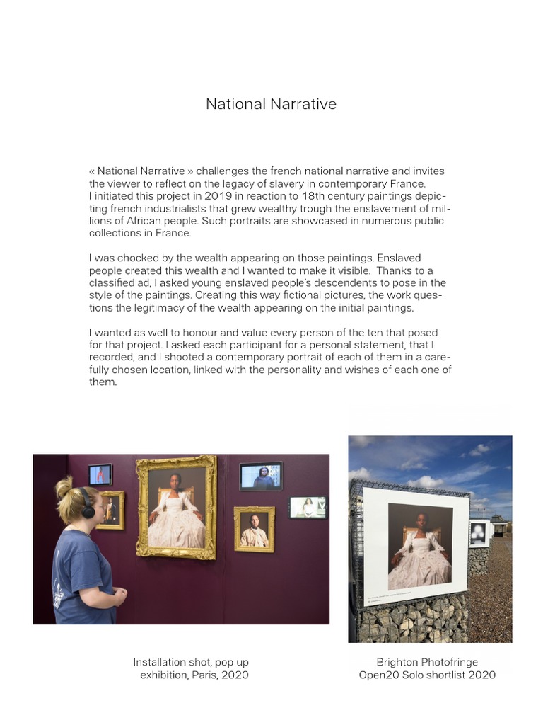 Description National Narrative Elisa Moris Vai | PDF | Art