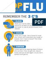 Flu Poster 3Cs
