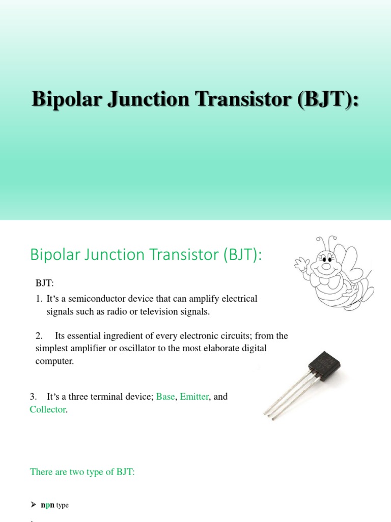2Bipolar Junction Transistor PDF Bipolar Junction Transistor PN