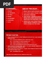 Pricelist Agustus 2021 Updates 2