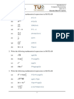 Taif University Electrical Engineering Dept Computer Programming Exercise Sheet 1 Answer
