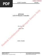RTD2668 LCD TV/Monitor Controller