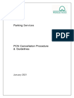 London Borough of Waltham Forest PCN Cancellation Procedure