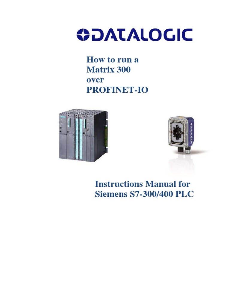 Matrix 300 PROFINET-IO Setup Guide | PDF | Programmable Logic ...
