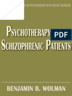 Psychotherapy With Schizophrenic Patients
