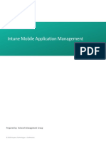 Mobile Application Management User Guide