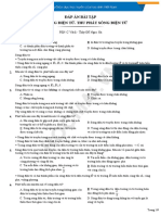 Đáp Án Bài Tập Bài 4. Sóng Điện Từ. Thu Phát Sóng Điện Từ: PEN-C Vật lí - Thầy Đỗ Ngọc Hà