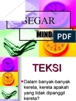 SEGAR MINDA