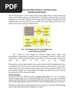 RF-Based Multiple Device Control Using Microcontroller