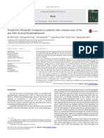 Prospective Biomarker Evaluation in Patients With Osteonecrosis of The Jaw Who Received Bisphosphonates