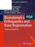 Biomaterials in Orthopaedics and Bone Regeneration