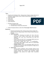 Tugas P.1 Perancangan Teknik Prasarana