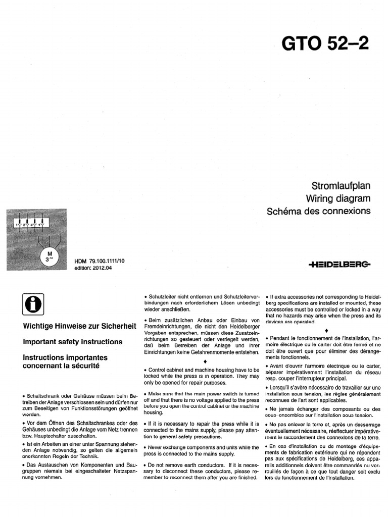 Wiring Diagram GTO 52 1999 2000 | PDF