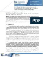 Instruções para submissão de trabalhos em congresso de engenharia