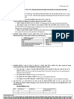 Date Sheet For Dec, 2021 TEE Date 15-12-2021