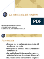 Psicologia Del Conflicto