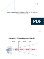 Distancia de Sirenas para Alarma