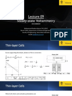 Steady-State Voltammetry Techniques