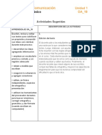 Lenguaje y Comunicación: Quinto Año Básico