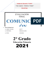 Evaluación de Comunicación