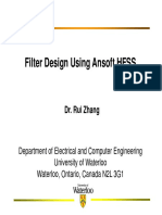 HFSS Filter Design(1)