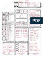 Cute Cotton Candy Dungeons & Dragons Character Sheet Downloadable Fillable  PDF Document 