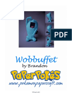 Wobbuffet Letter Lined