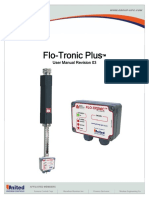 Flo-Tronic Plus: User Manual Revision 03