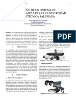 Sistema de videovigilancia IP para la UPS