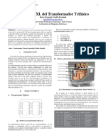 Partes, R y XL Del Transformador Trifásico