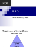 Unit 3: Product Management