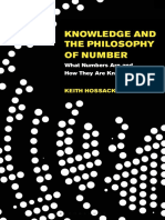 Knowledge and the Philosophy of Number What Numbers Are and How They Are Known by Keith Hossack (Z-lib.org)