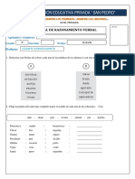 Examen Final de Razonamiento Verbal