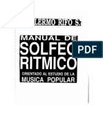 Lectura - Manual de Solfeo Ritmico de Guillermo Riffo - Compressed