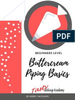 Buttercream Piping Basics Standard