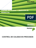 Control de Calidad y Liberación de PPTT