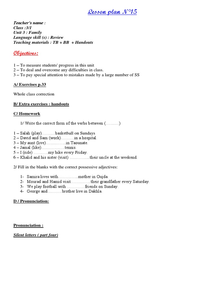 Focus Unit 3 Review | PDF