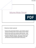 Volume Molar Pasrsial