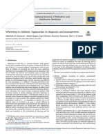 Wheezing in Children Approaches To Diagnosis and M