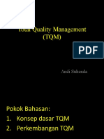 Total Quality Management (TQM) : Andi Suhenda