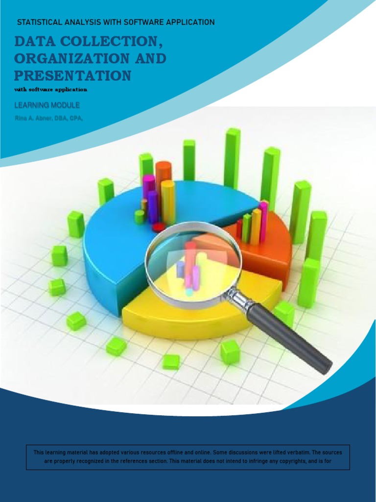 project on collection organisation and presentation of data