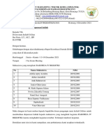 Surat Dispensasi Matkul Utilitas 2019