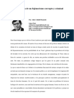 Necropsia de Un Fujimorismo Corrupto y Criminal