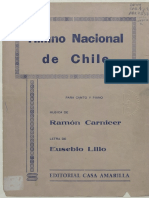 Himno Chile Partitura