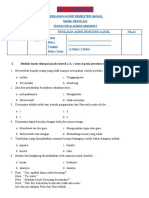 2 - Soal PAS-UAS Kelas 3 Tema 2 Kurikulum 2013