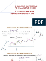 INTEGRAL linea-LONGITUD DE ARCO