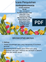 Bronkopneumonia: Oleh: Kelompok III