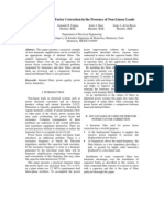 Filters For Power Factor Correction in The Presence of Non-Linear Loads